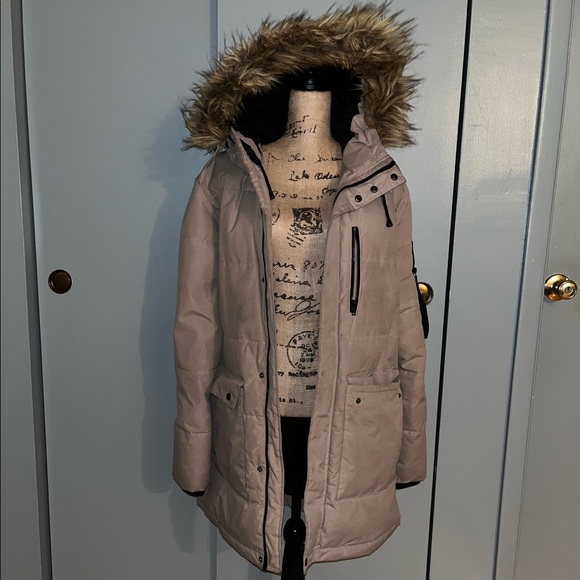 Heavyweight Faux Fur Winter Jacket - Picture 3 of 5